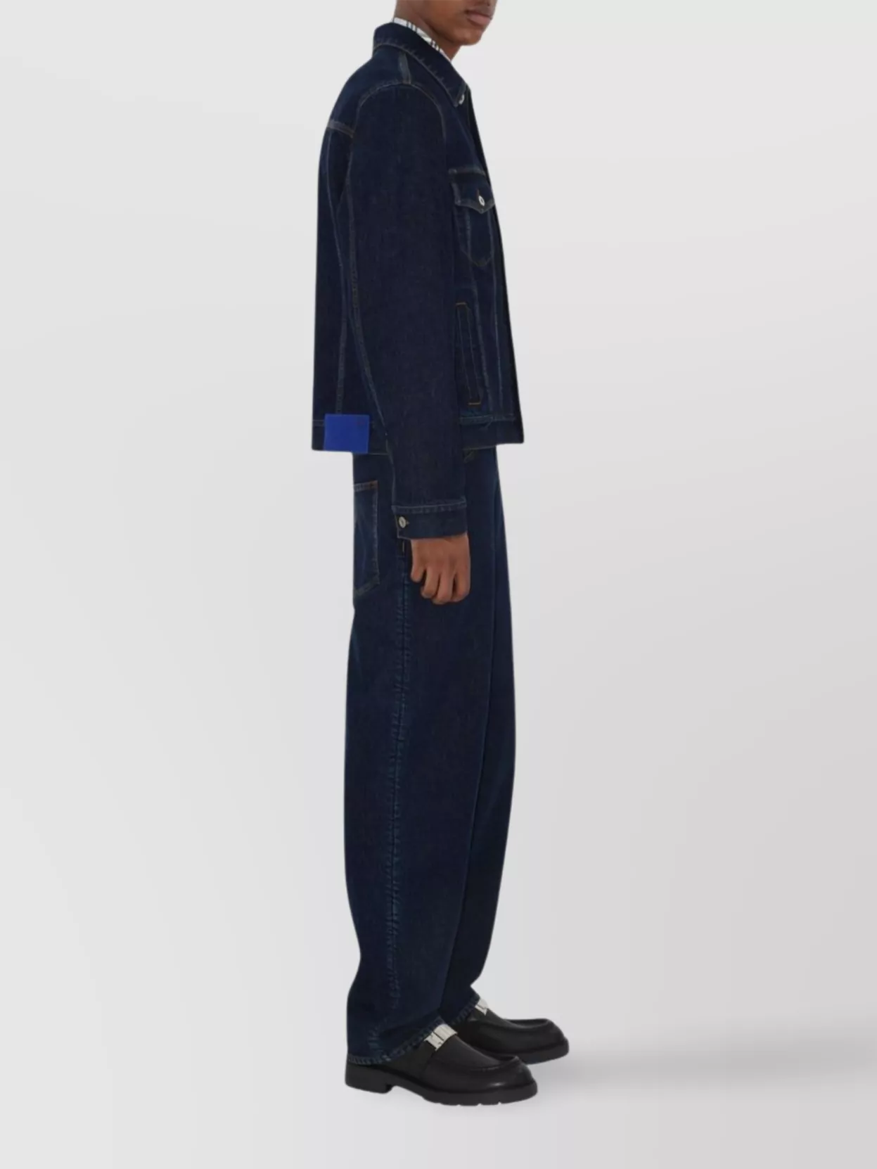 Burberry Denim Jacket Chest Pockets