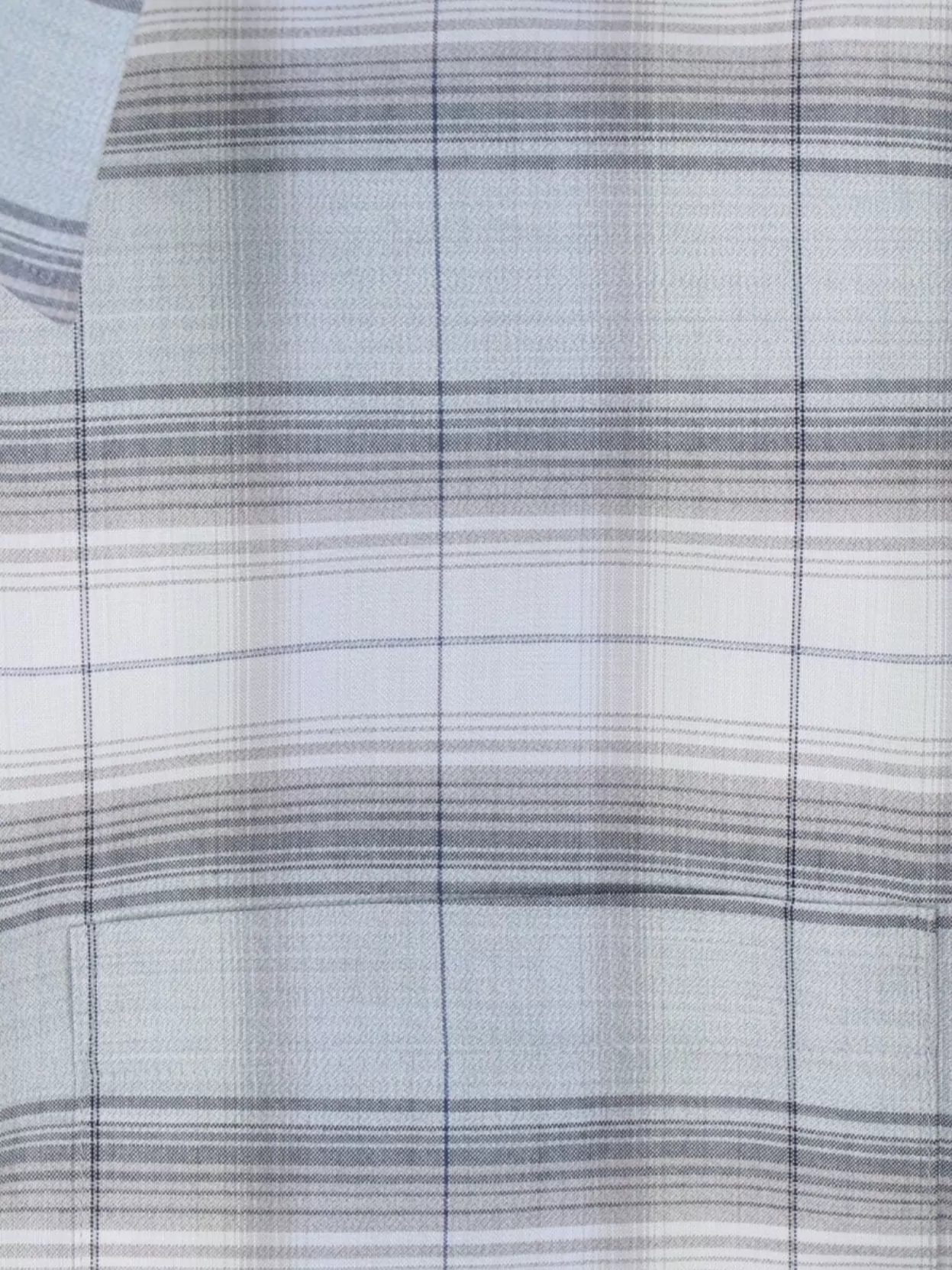Auralee Plaid Button-Down Collared Shirt