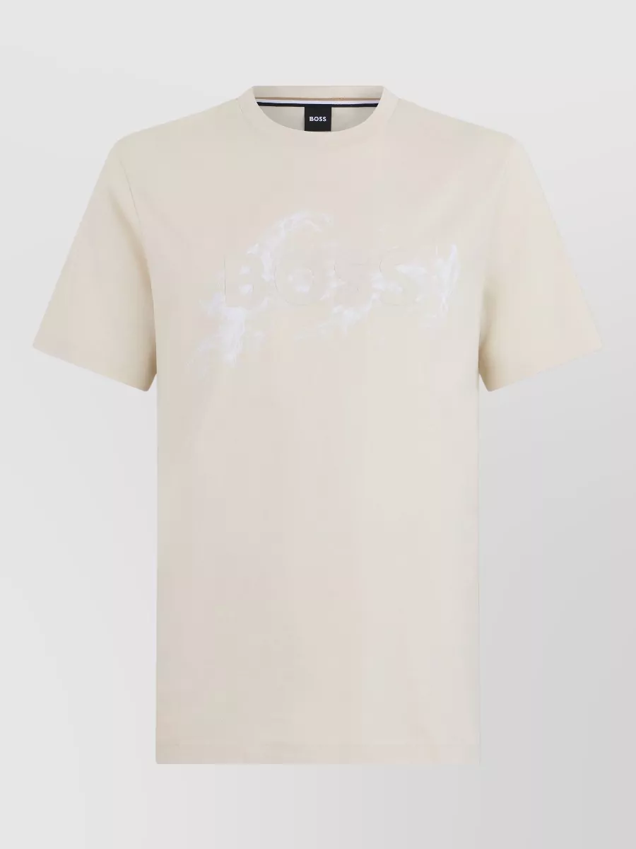 Boss cotton short-sleeve t-shirt