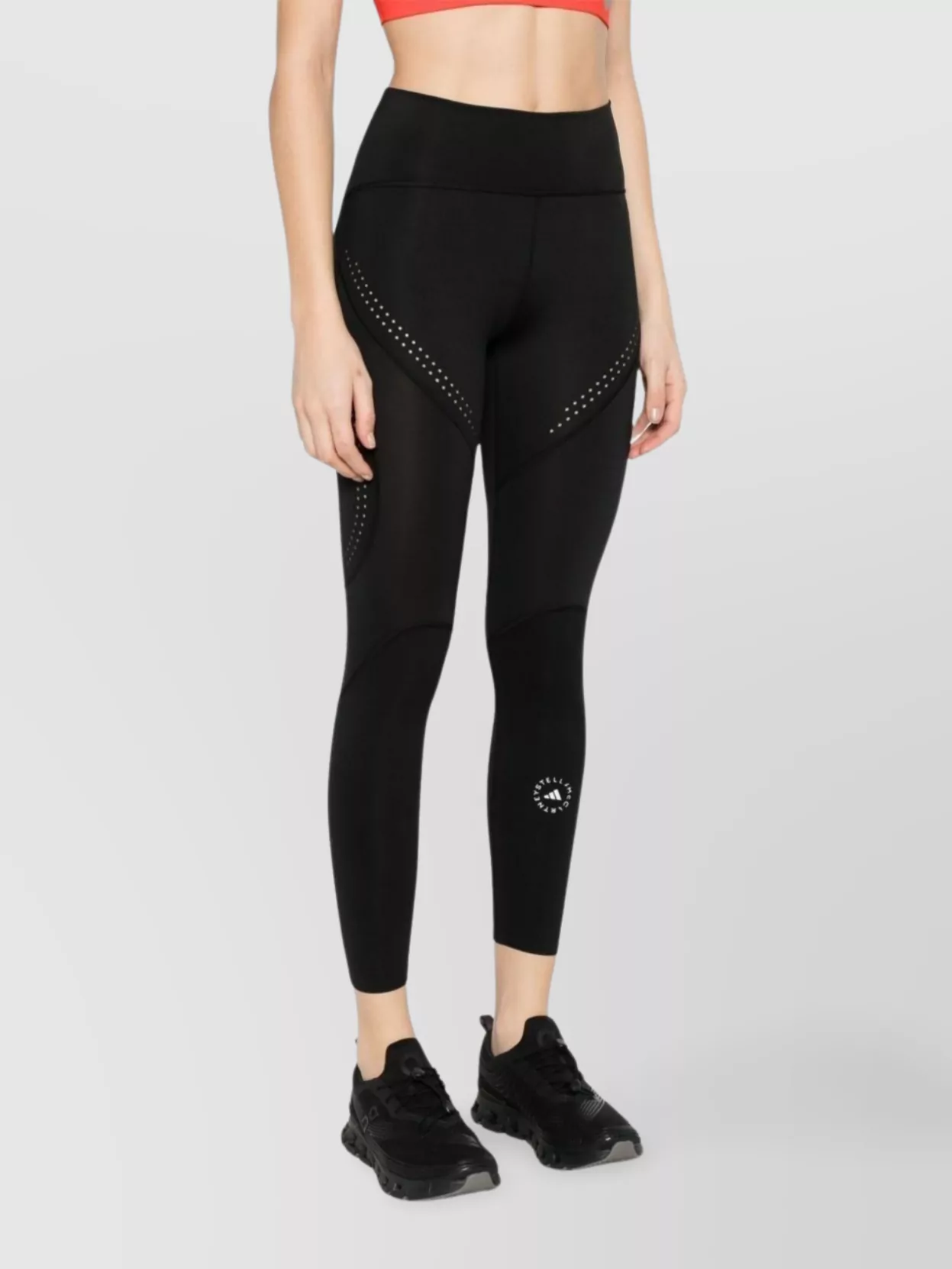 Adidas By Stella Mccartney Logo High Waistband Leggings