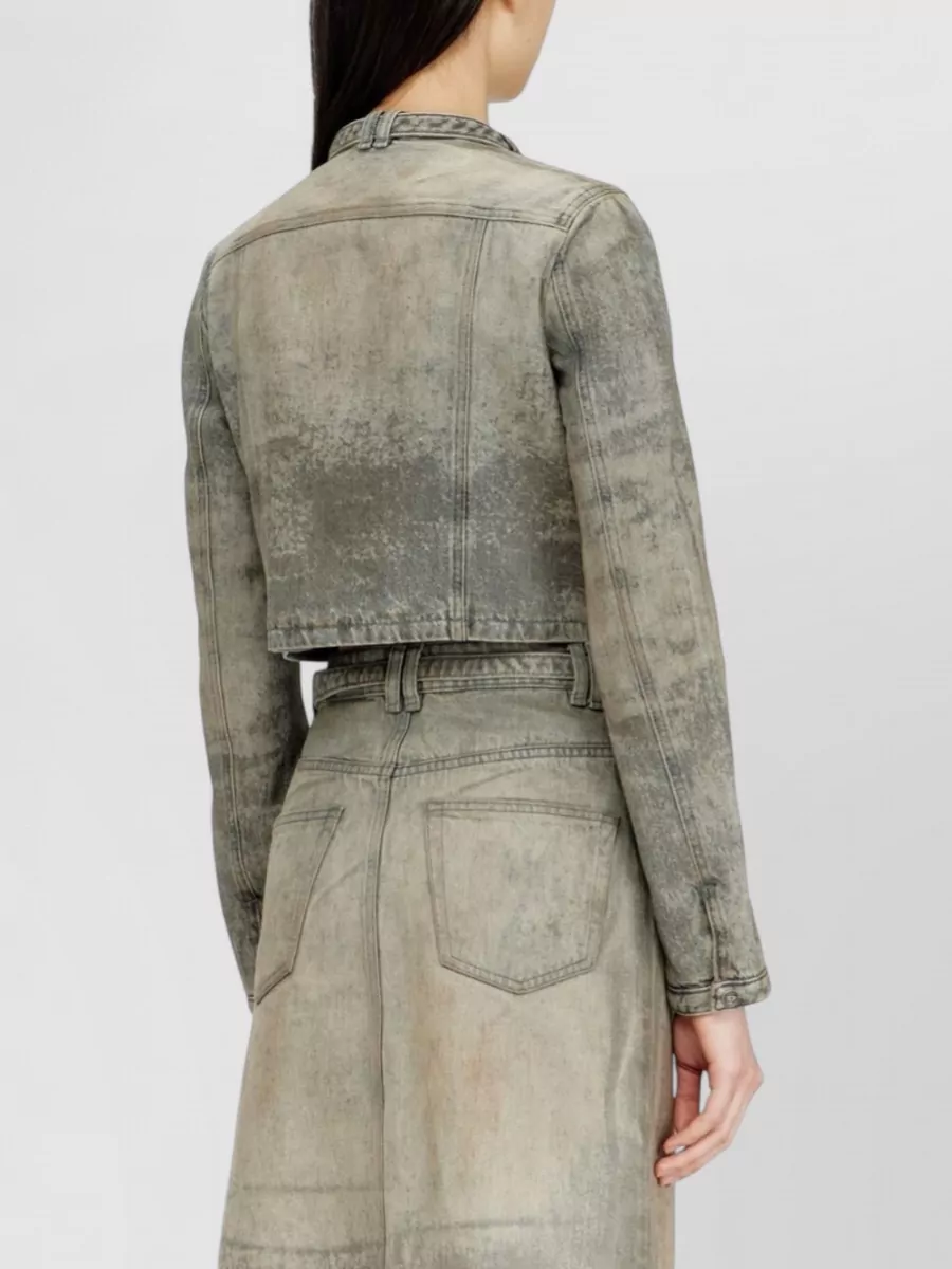 Diesel Denim Cropped Jacket
