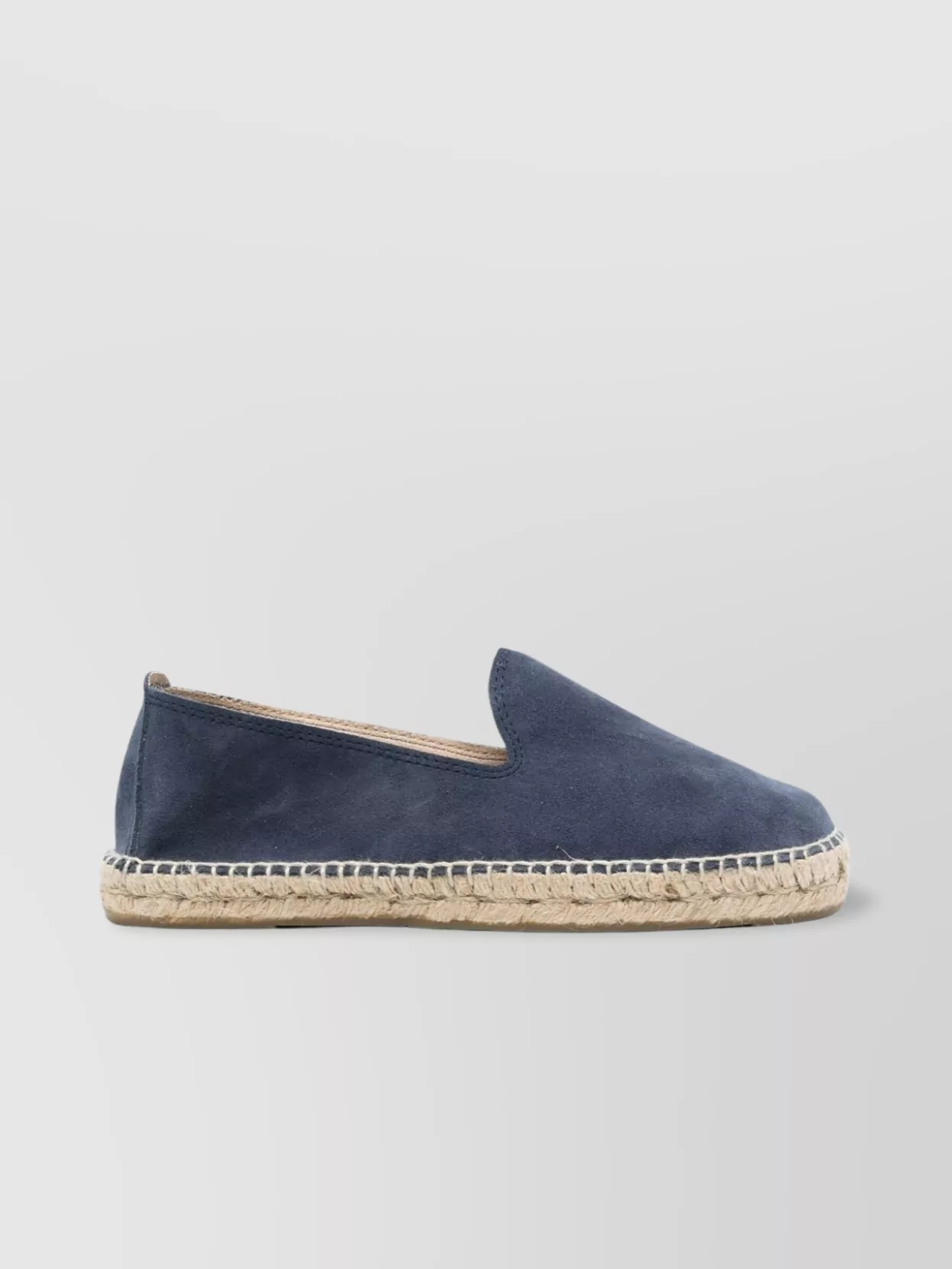 Manebi Hamptons Suede Stitch Detailing Espadrilles