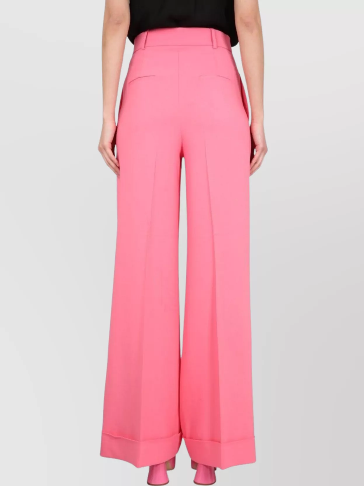 パンツ Moschino High Waist Pants Moschino High waist wide-leg trousers | The Fashion Square