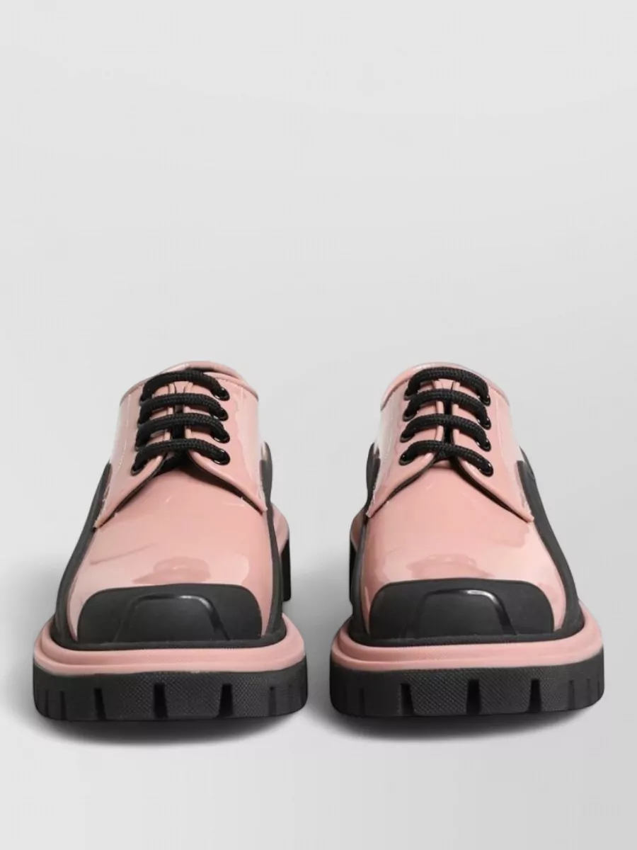 Dolce&Gabbana patent leather lace-up oxford shoes