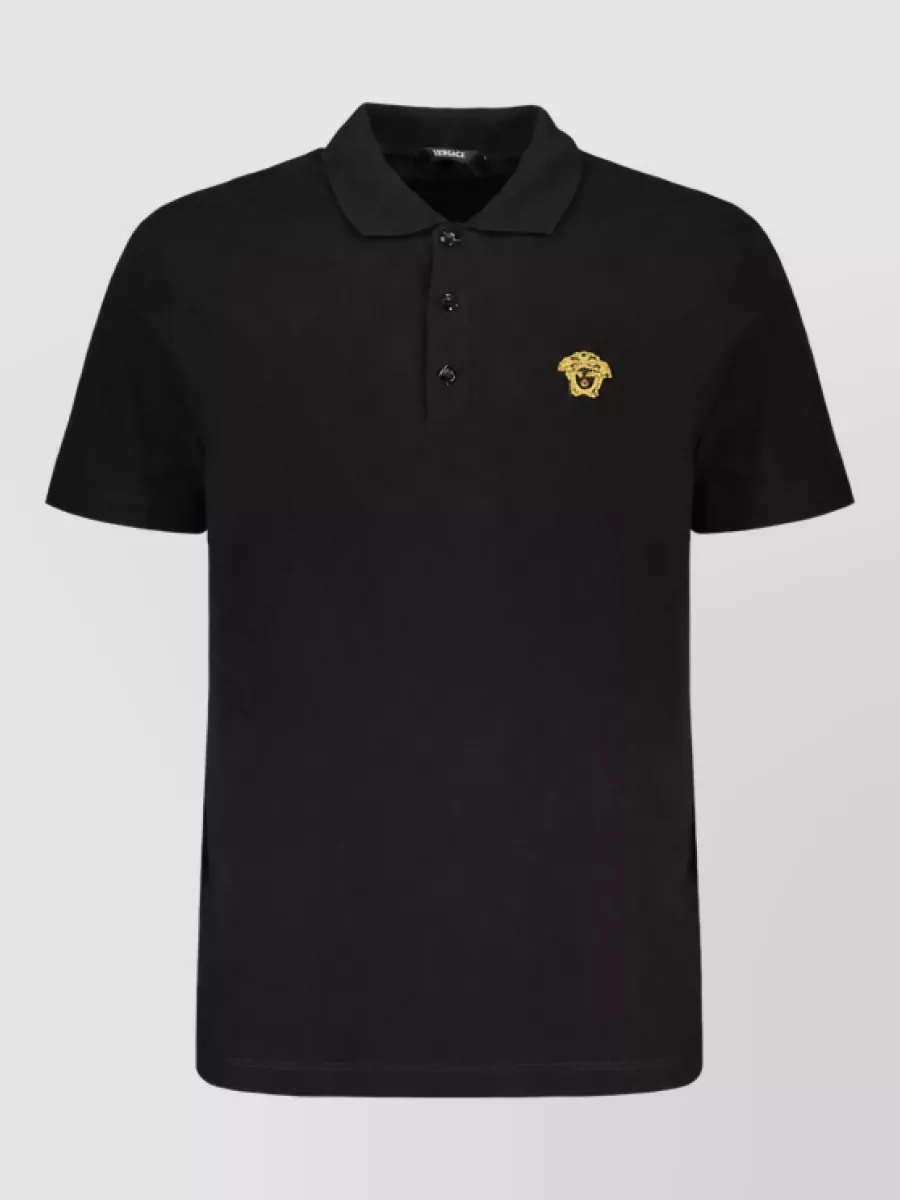 Versace cotton polo shirt