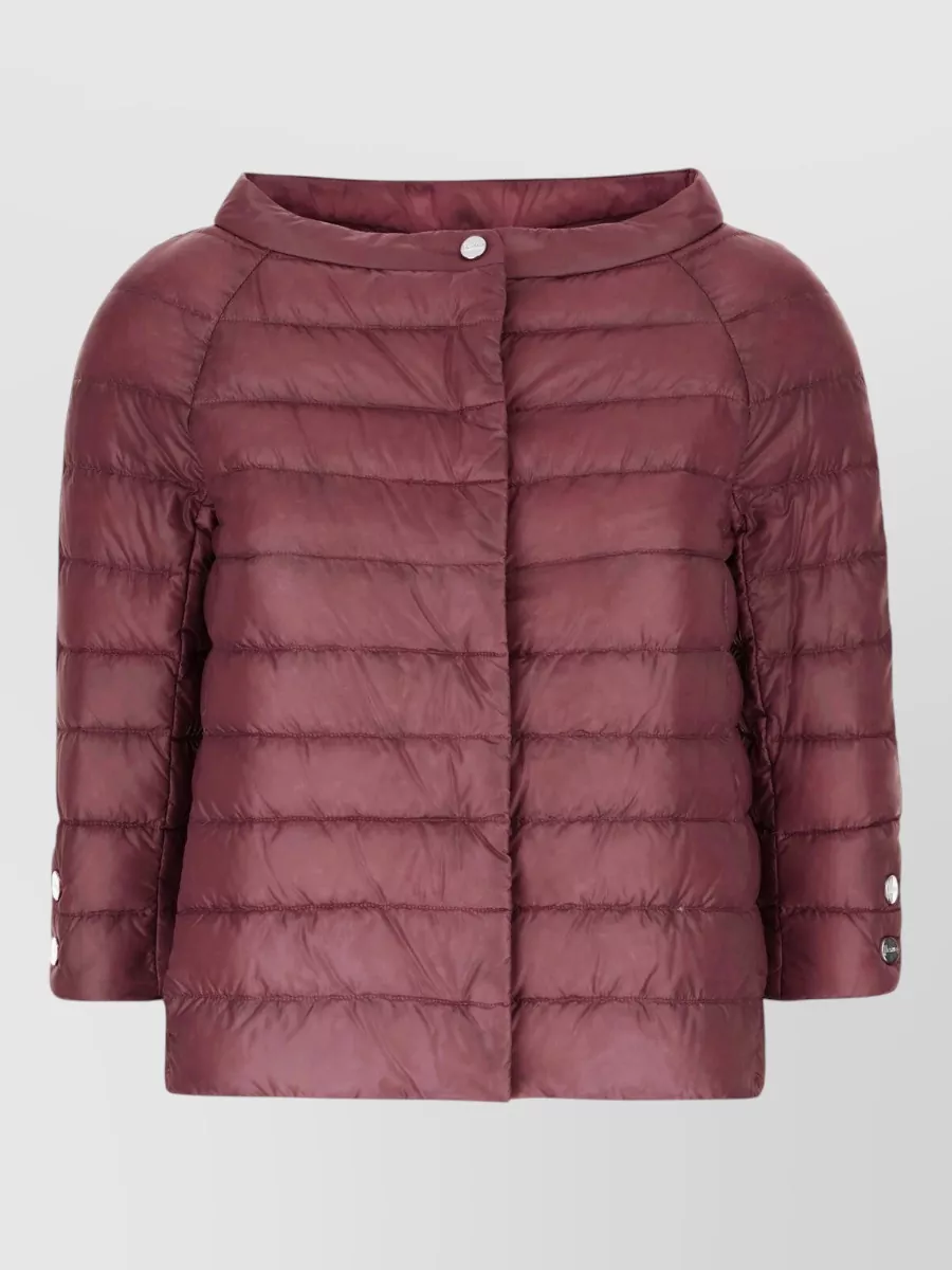 Herno down single breasted coat