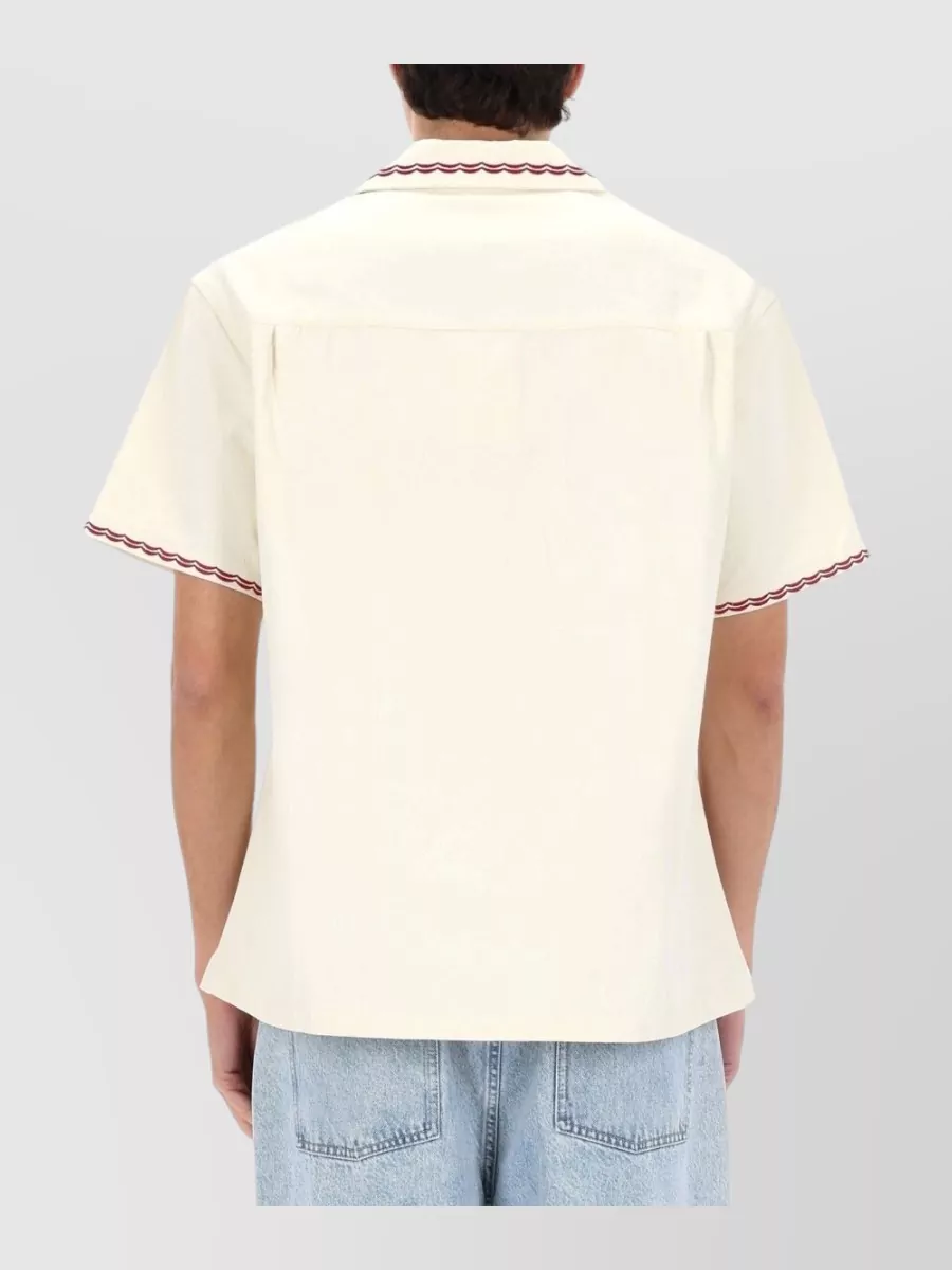Drôle De Monsieur Relaxed-Fit Cotton Shirt