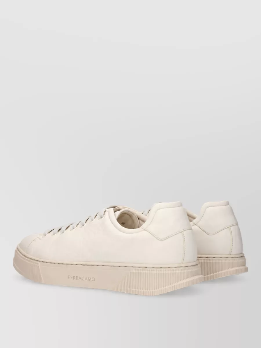 Ferragamo Leather Sneakers