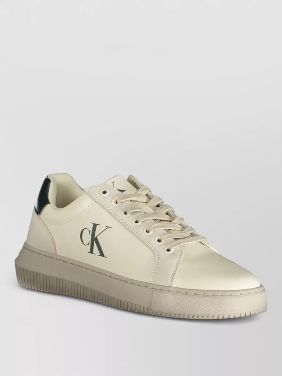 Calvin Klein leather low-top sneakers