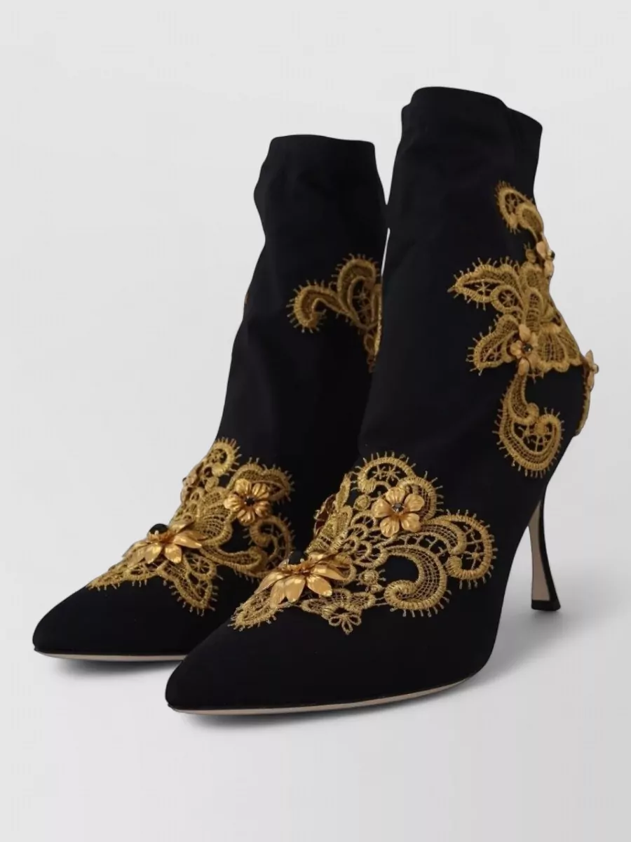 Dolce&Gabbana Embellished Ankle Boots