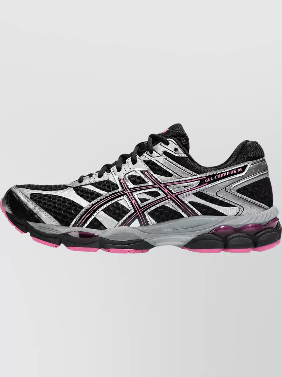 Asics Synthetic Leather Lace-Up Sneakers