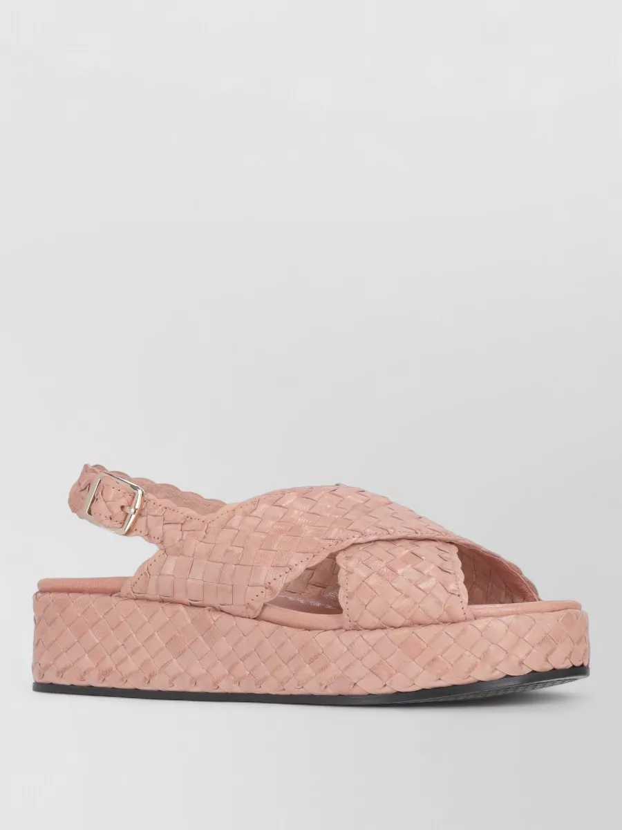 La Rose Woven Slides
