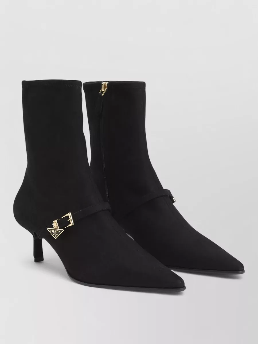 Prada Suede Ankle Boots
