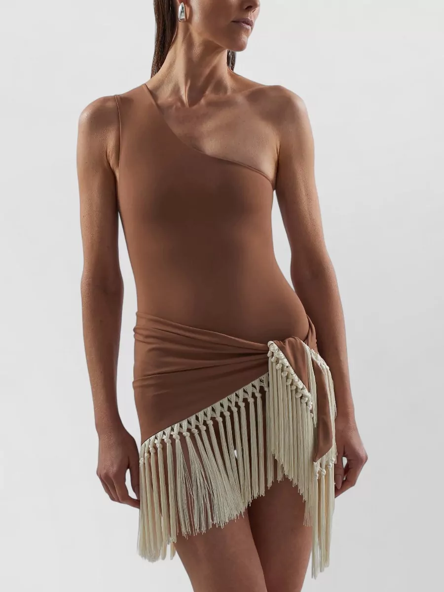 Taller Marmo One-Shoulder Mini Dress