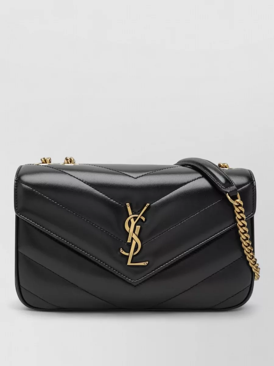 Saint Laurent loulou small leather shoulder bag
