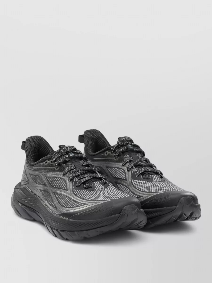 Hoka synthetic mach remastered aura low-top sneakers