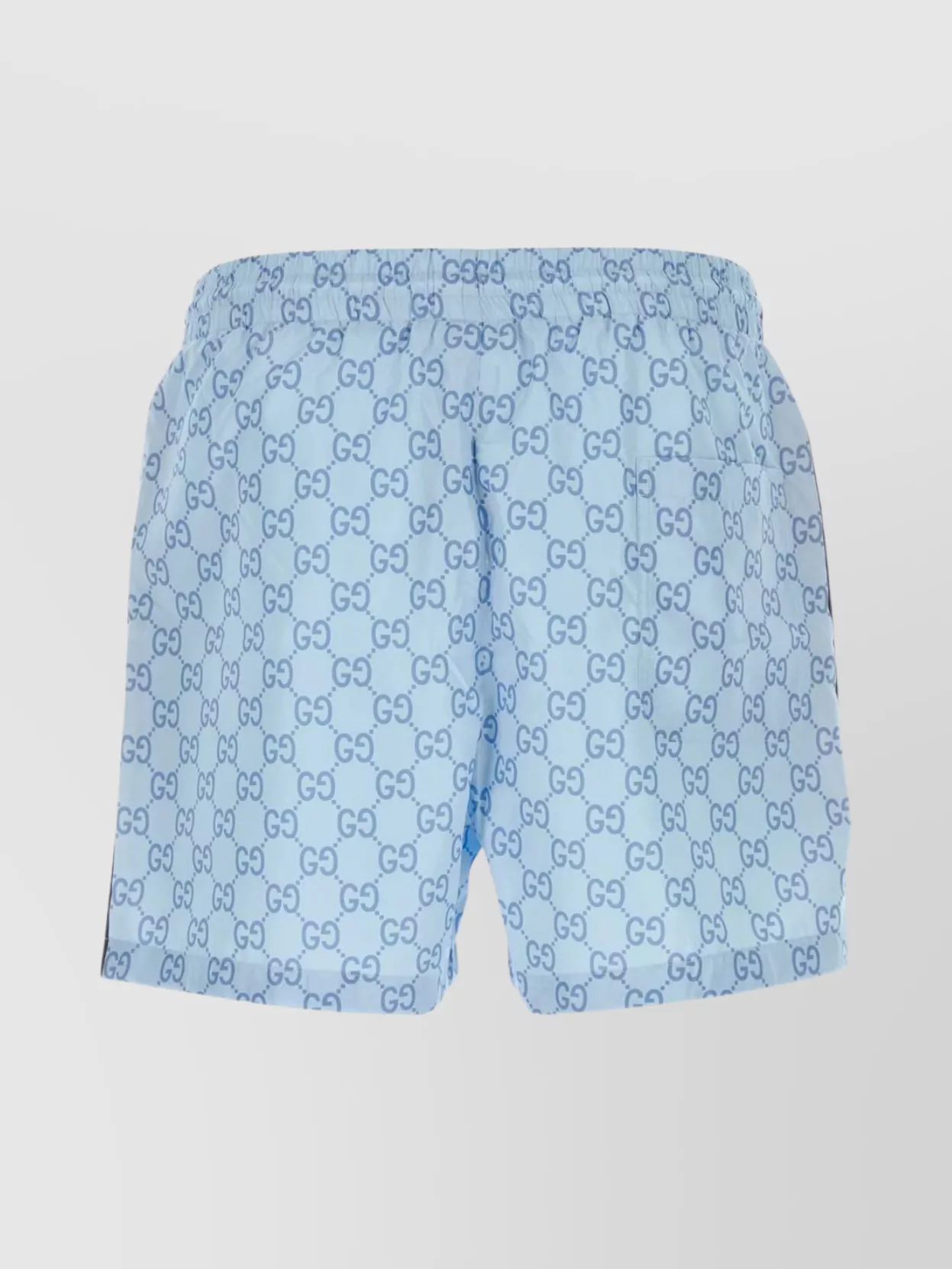 Gucci Striped Swim Shorts Elastic Waistband