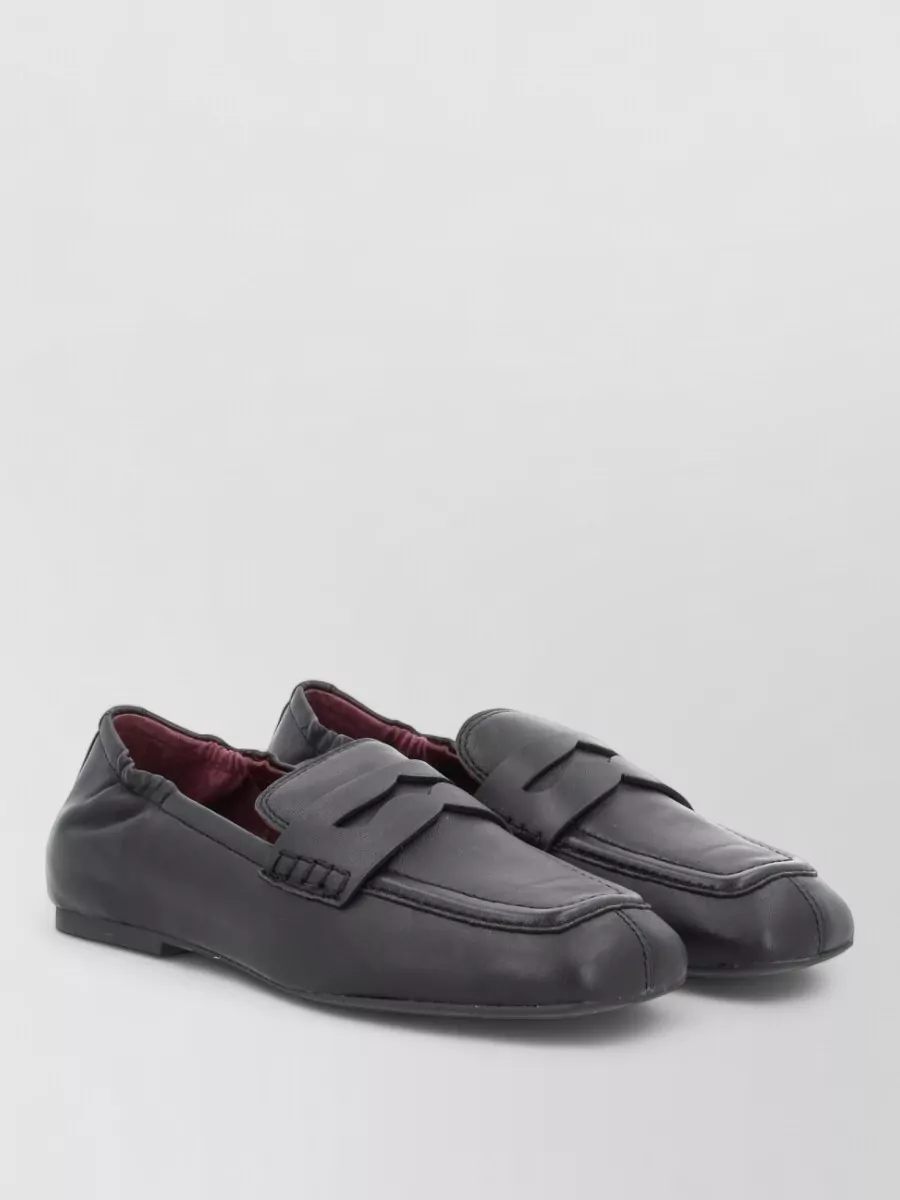 Ash Leather Loafers