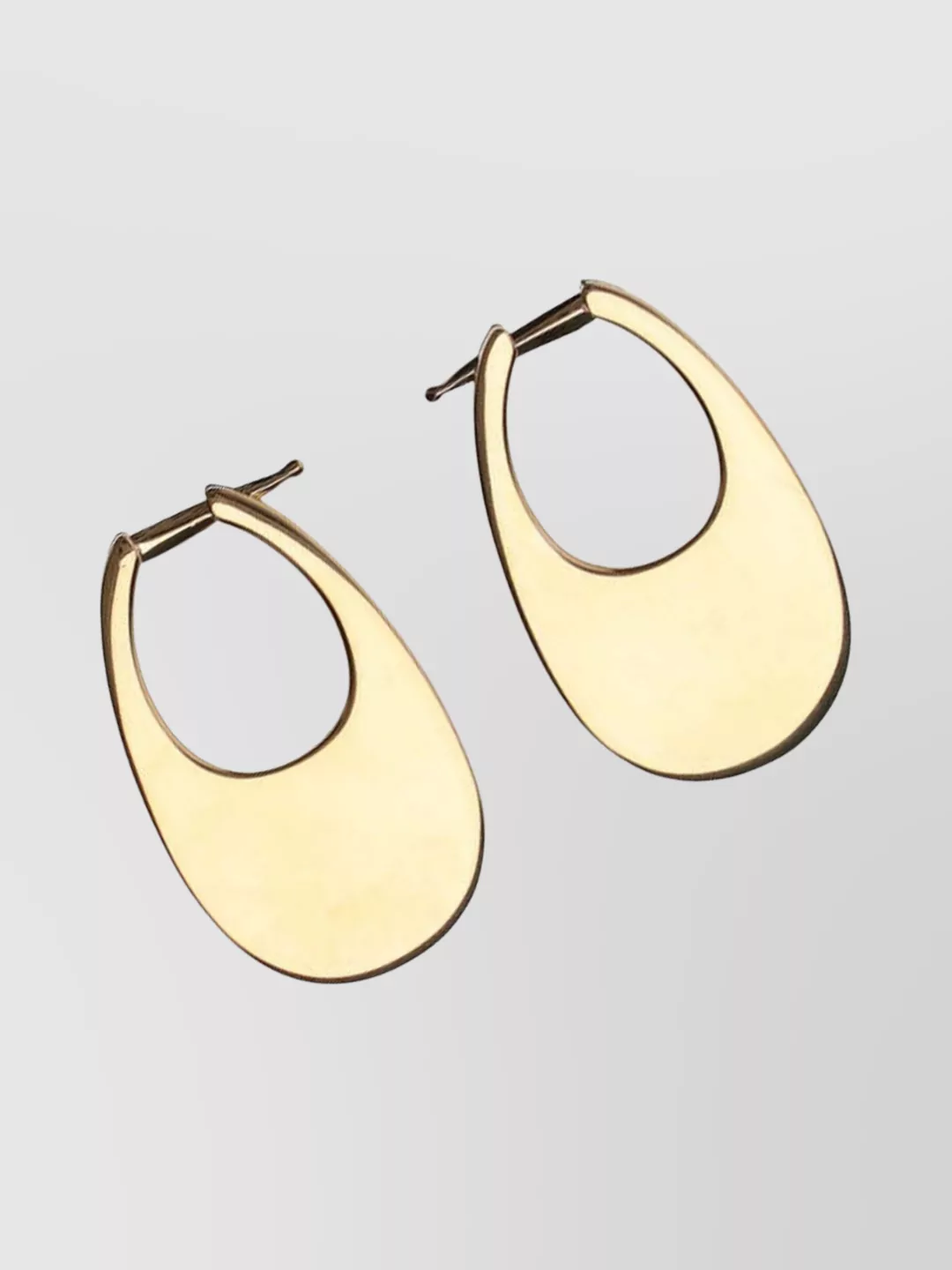 Coperni Hoop Style Earrings Polished Finish