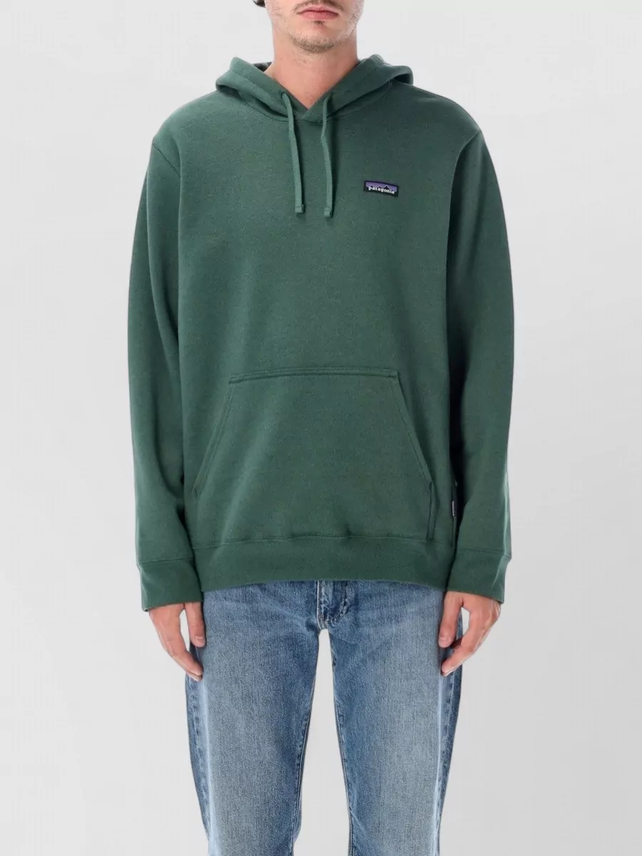 Patagonia p-6 label cotton blend hoodie