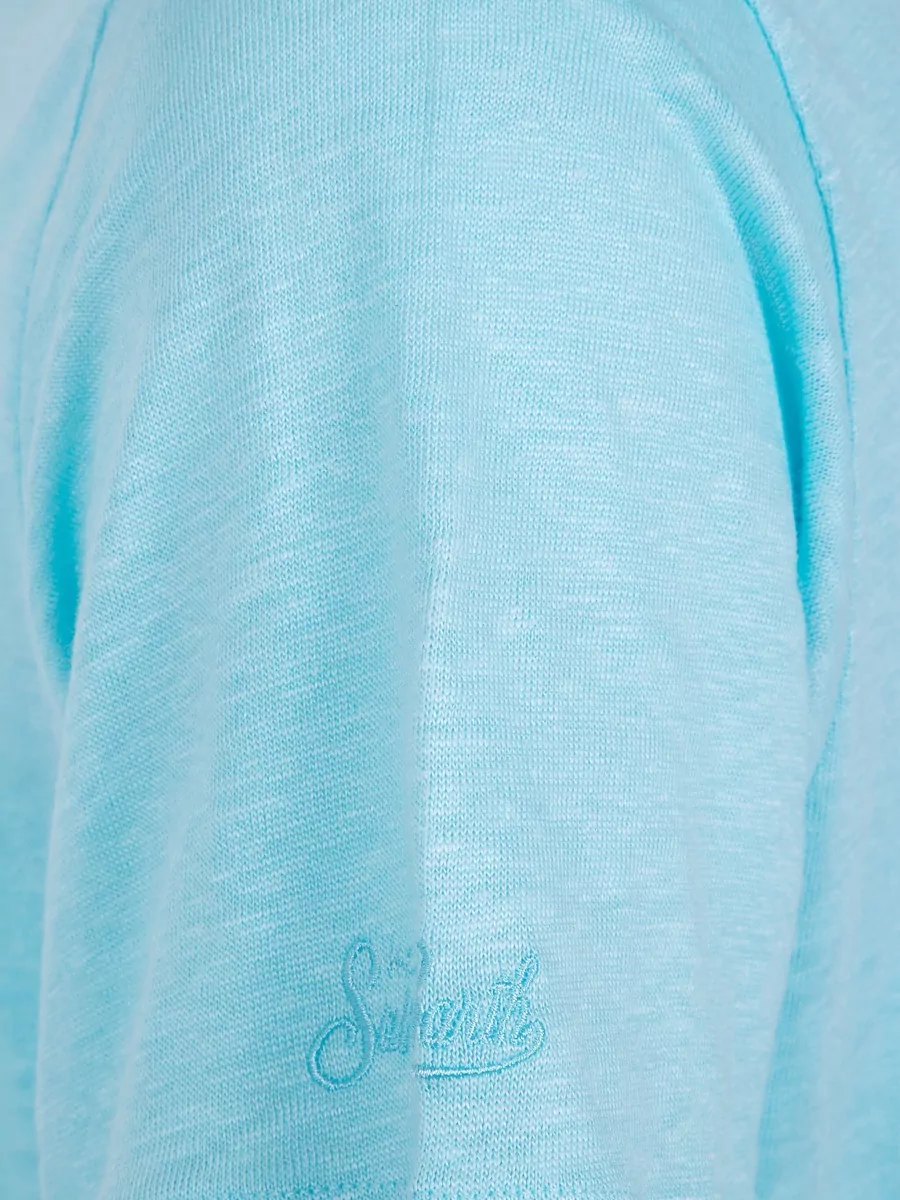 Mc2 Saint Barth Linen T-Shirt