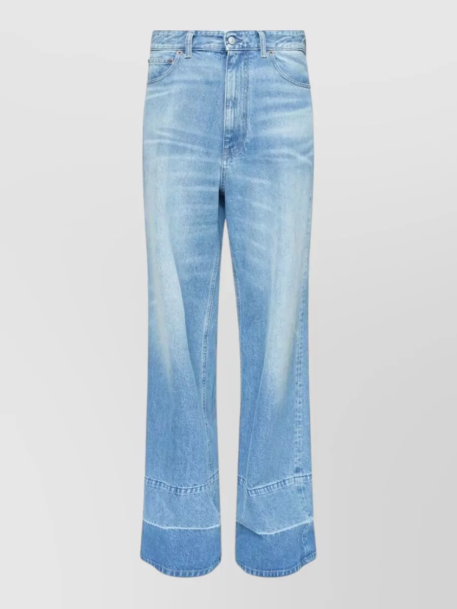 Mm6 Maison Margiela wide-leg jeans