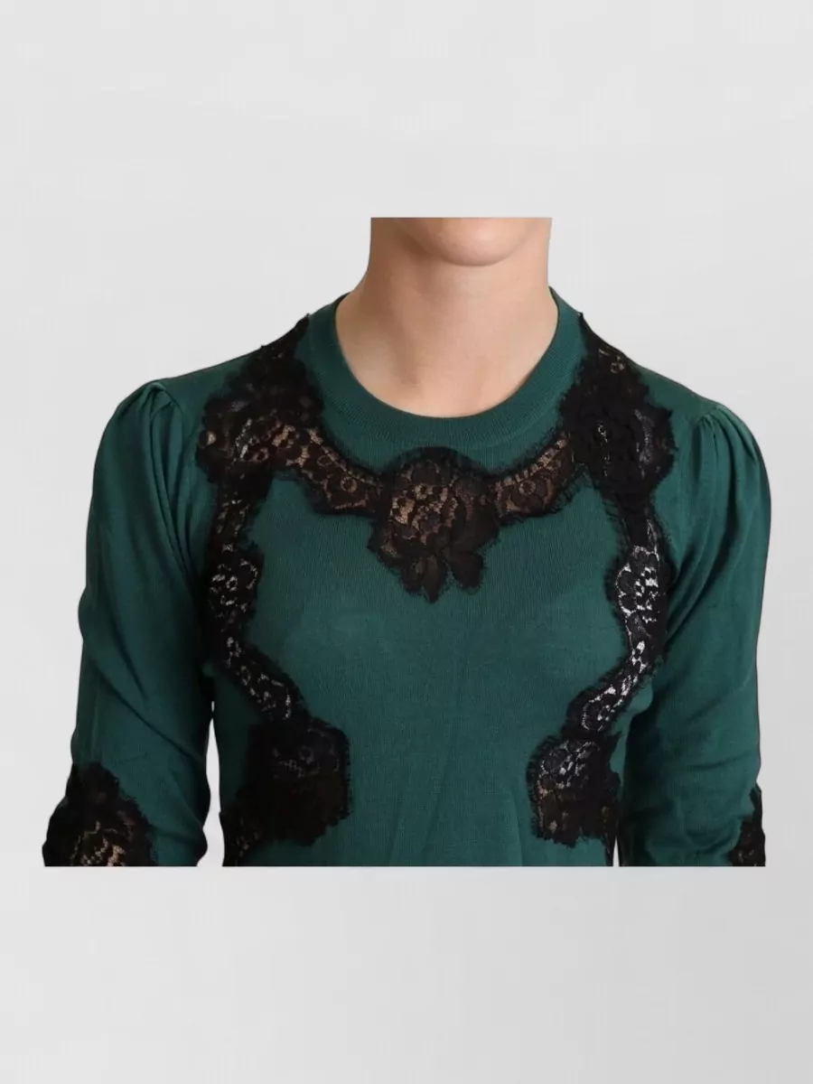 Dolce&Gabbana Wool Crewneck Sweater