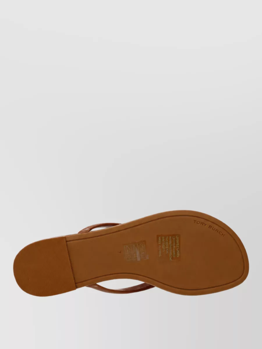 Tory Burch Leather Thong Sandals