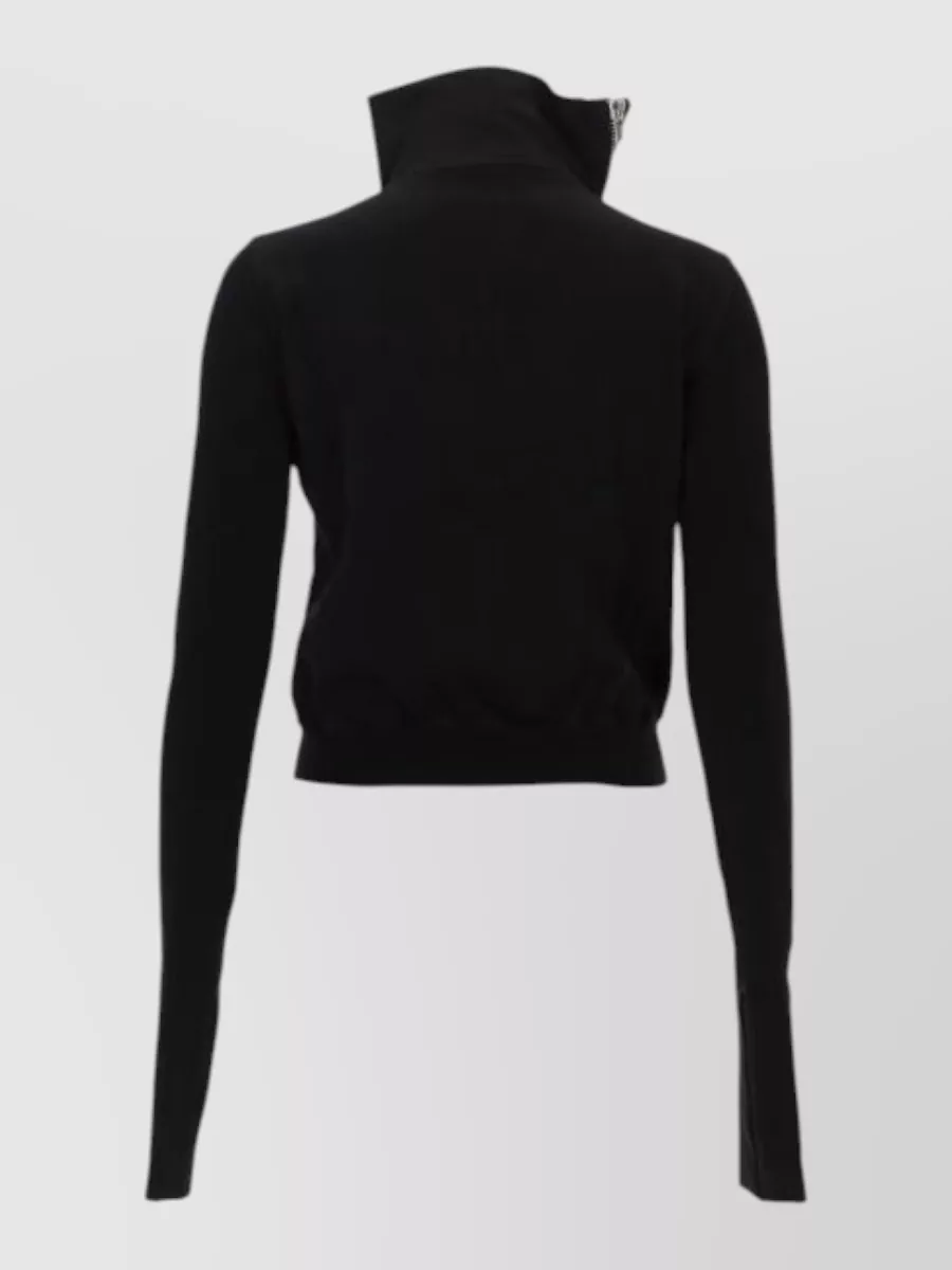 Rick Owens Cotton Fitted Jacket