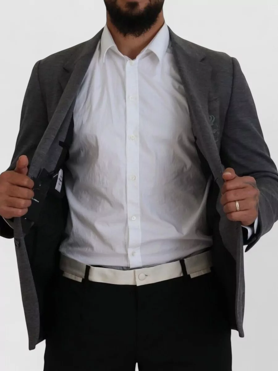 Dolce&Gabbana Wool Slim-Fit Blazer