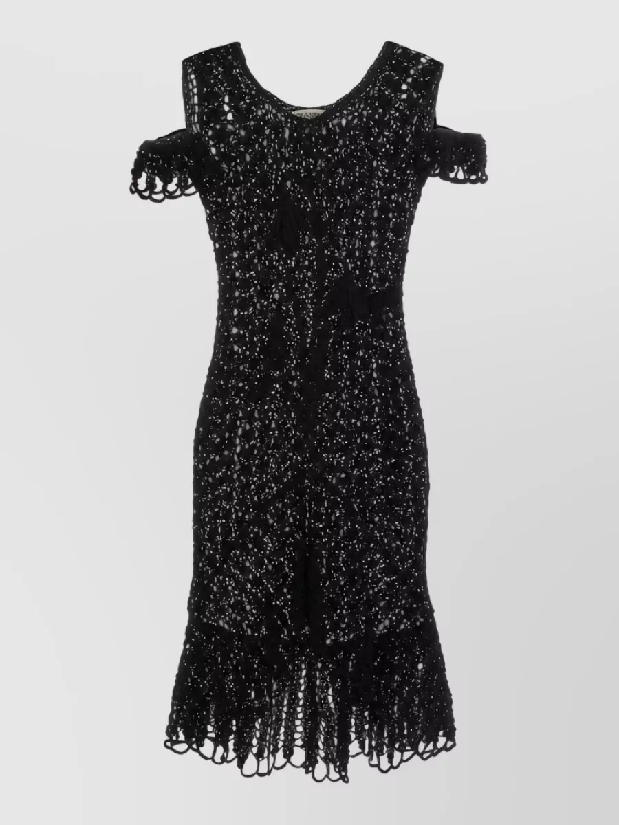 JW Anderson cotton lace mini dress