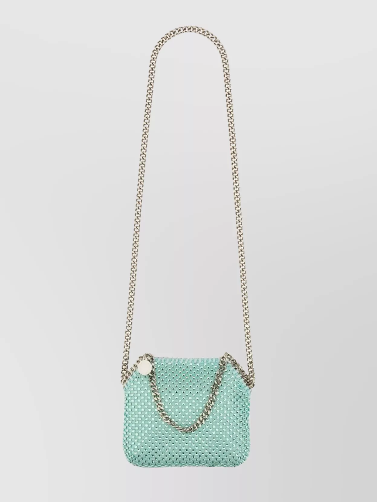 Stella Mccartney Mini Bag Woven Chain Metal