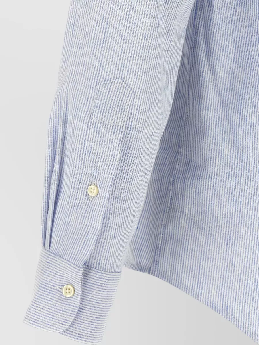Polo Ralph Lauren Linen Cotton Striped Shirt