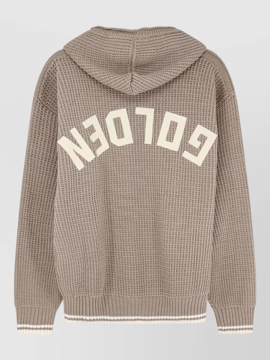 Golden Goose Cotton Logo-Print Hoodie
