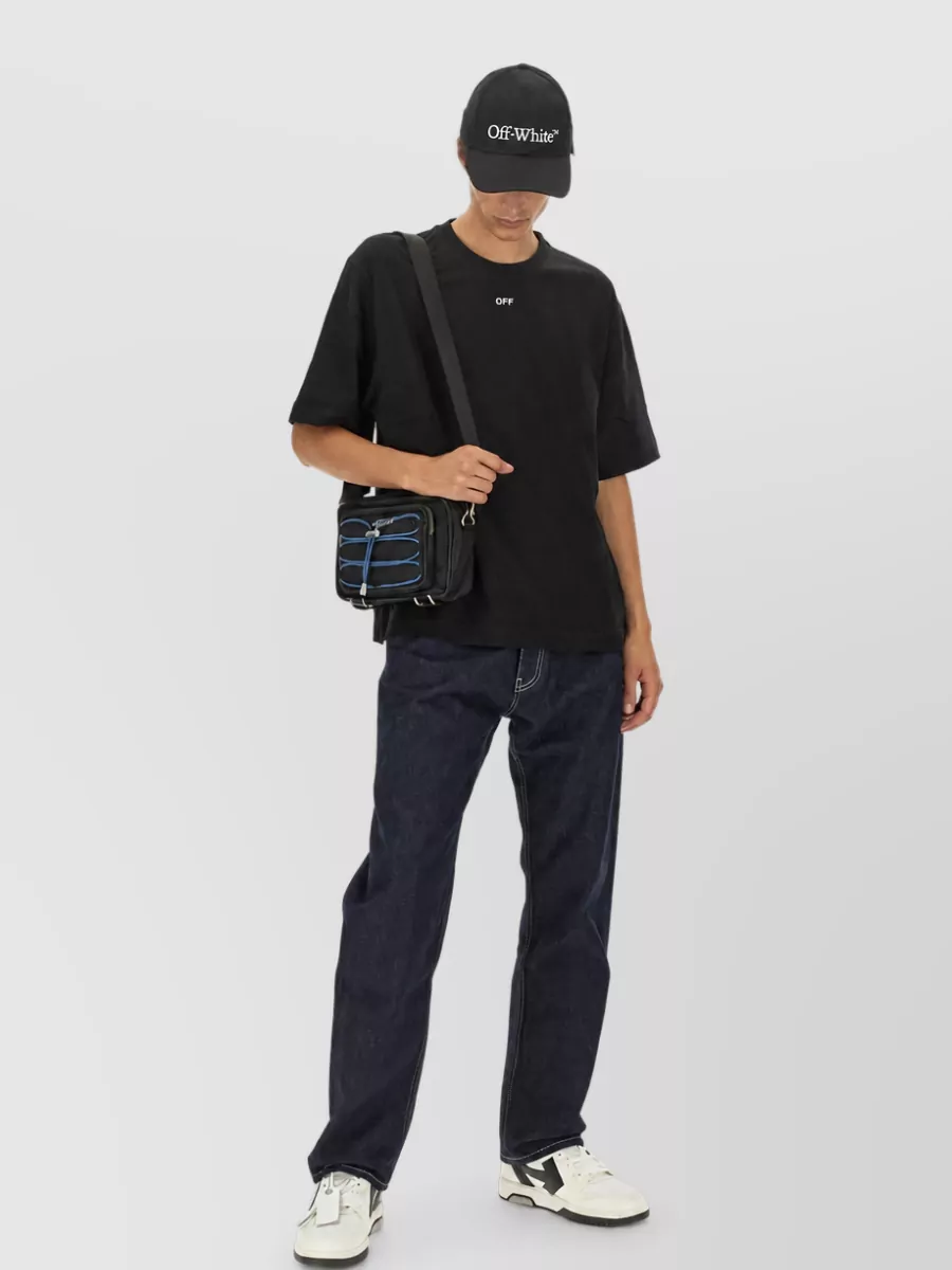 Off-White Denim Straight-Leg Jeans