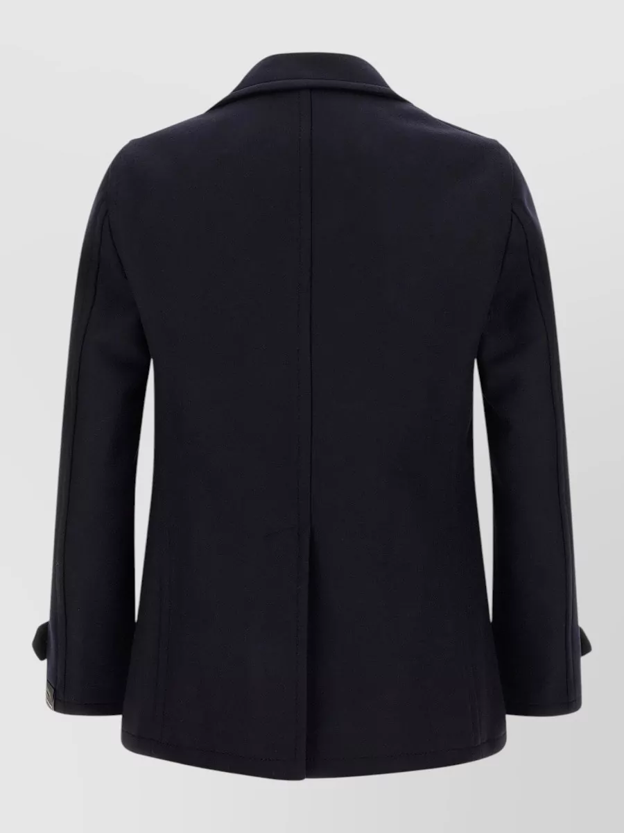 Tagliatore wool double-breasted coat