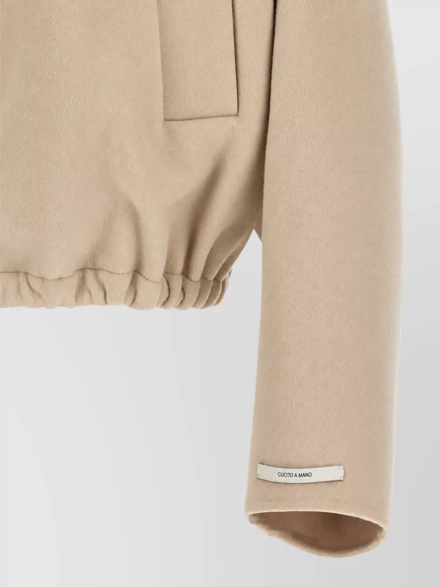 Sportmax Wool Oversized Bomber Jacket