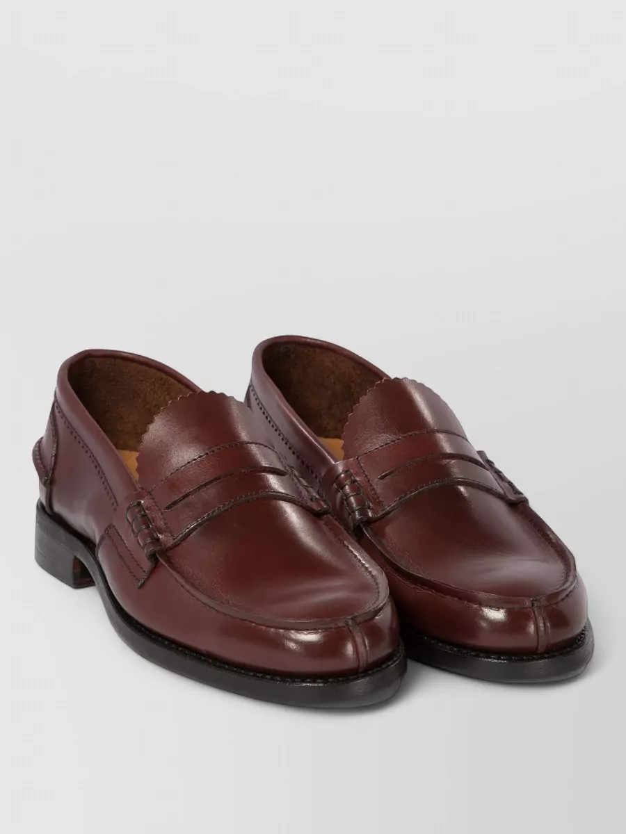 Saxone of scotland leather loafers