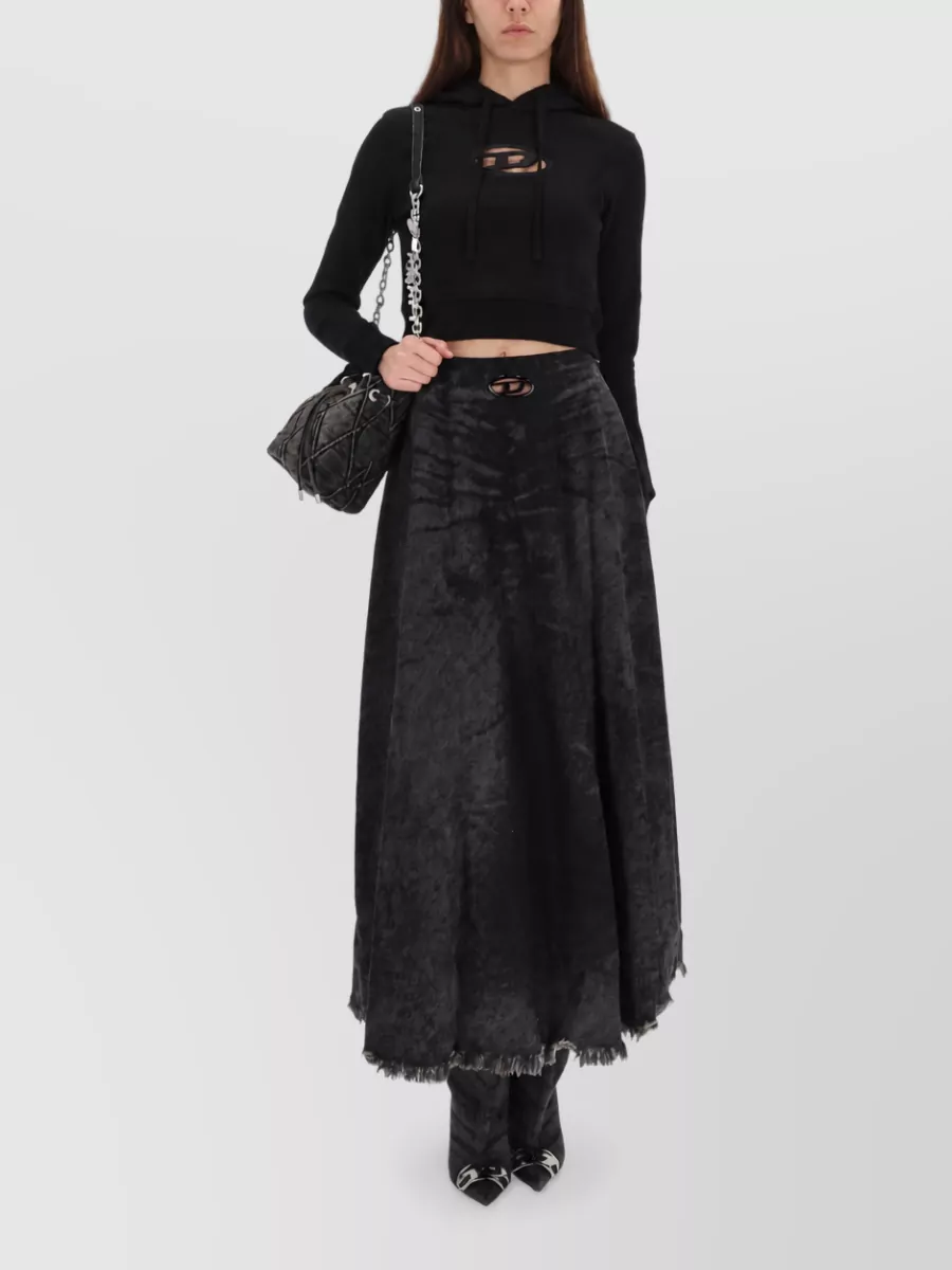 Diesel Cotton Blend Sweatshirt Bodysuit
