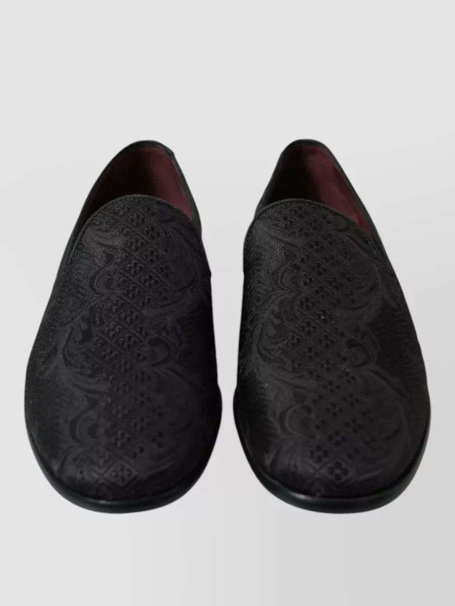 Dolce&Gabbana Paisley Brocade Loafers