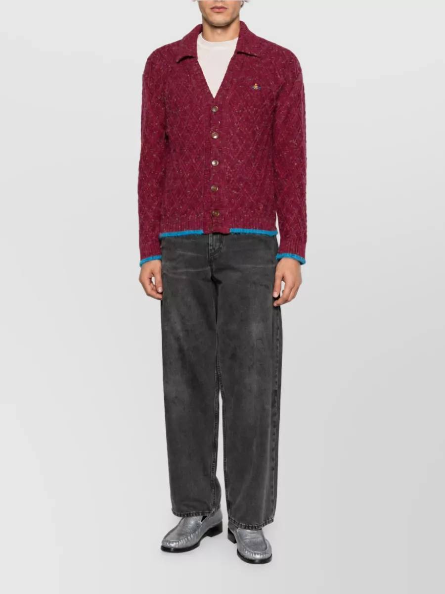 Vivienne Westwood Wool Low Top Cardigan