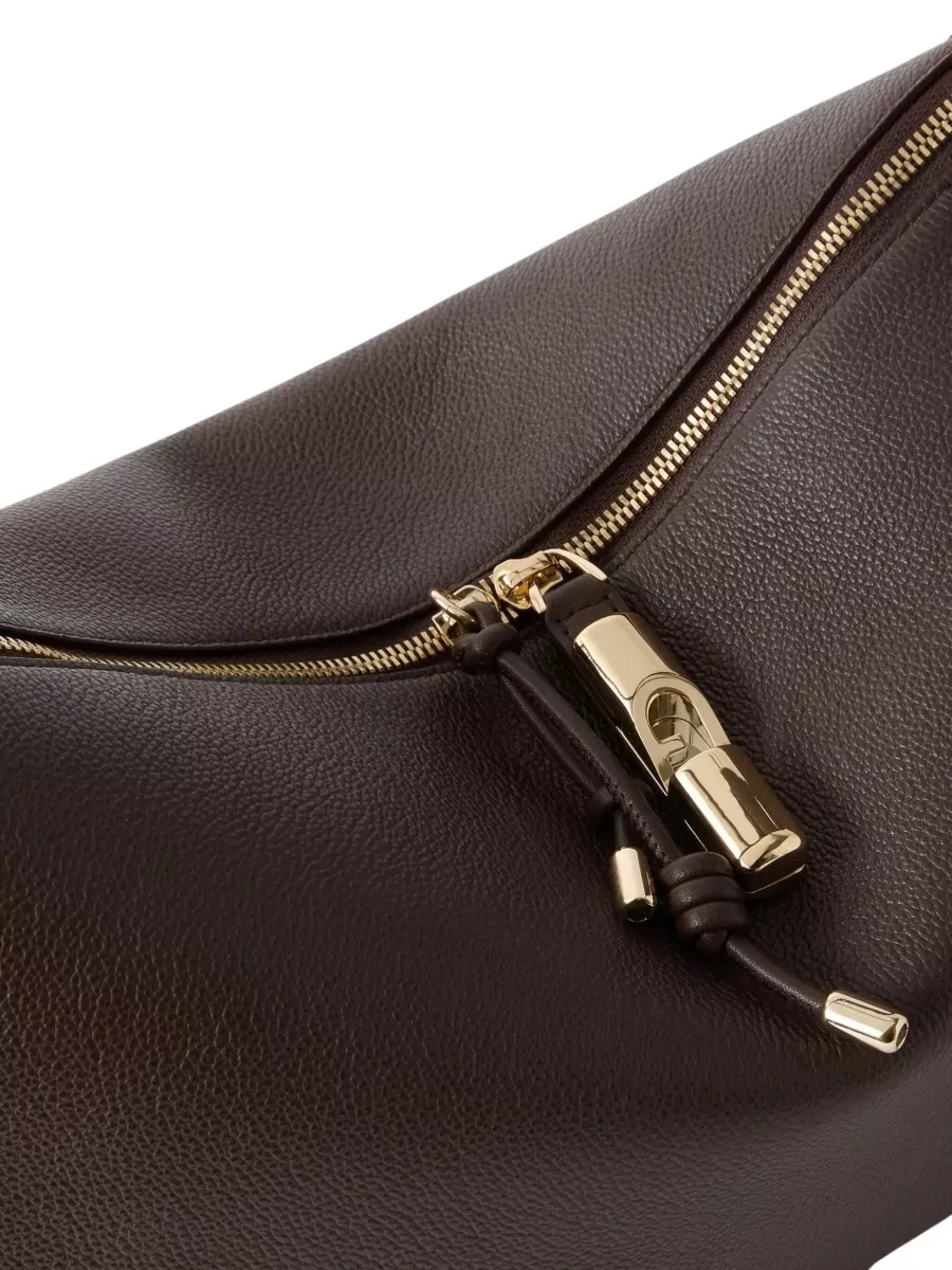 Furla Leather Grained Shoulder Bag
