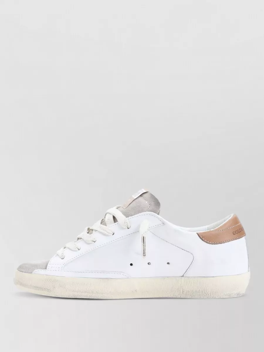 Golden Goose Leather Low-Top Sneakers
