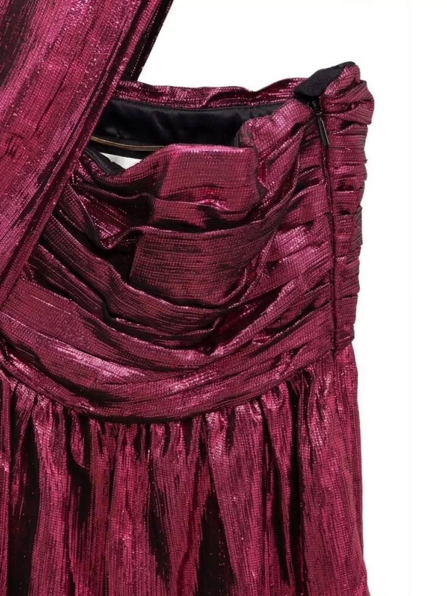 Saint Laurent Viscose Mini Dress