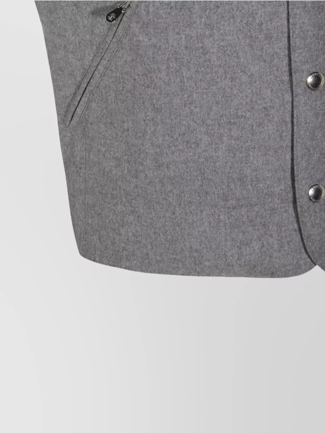 Brunello Cucinelli Hooded Sleeveless Vests With Multiple Pockets