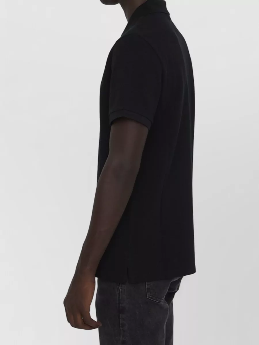 Ami Paris Ami De Coeur Cotton Piqué Polo Shirt