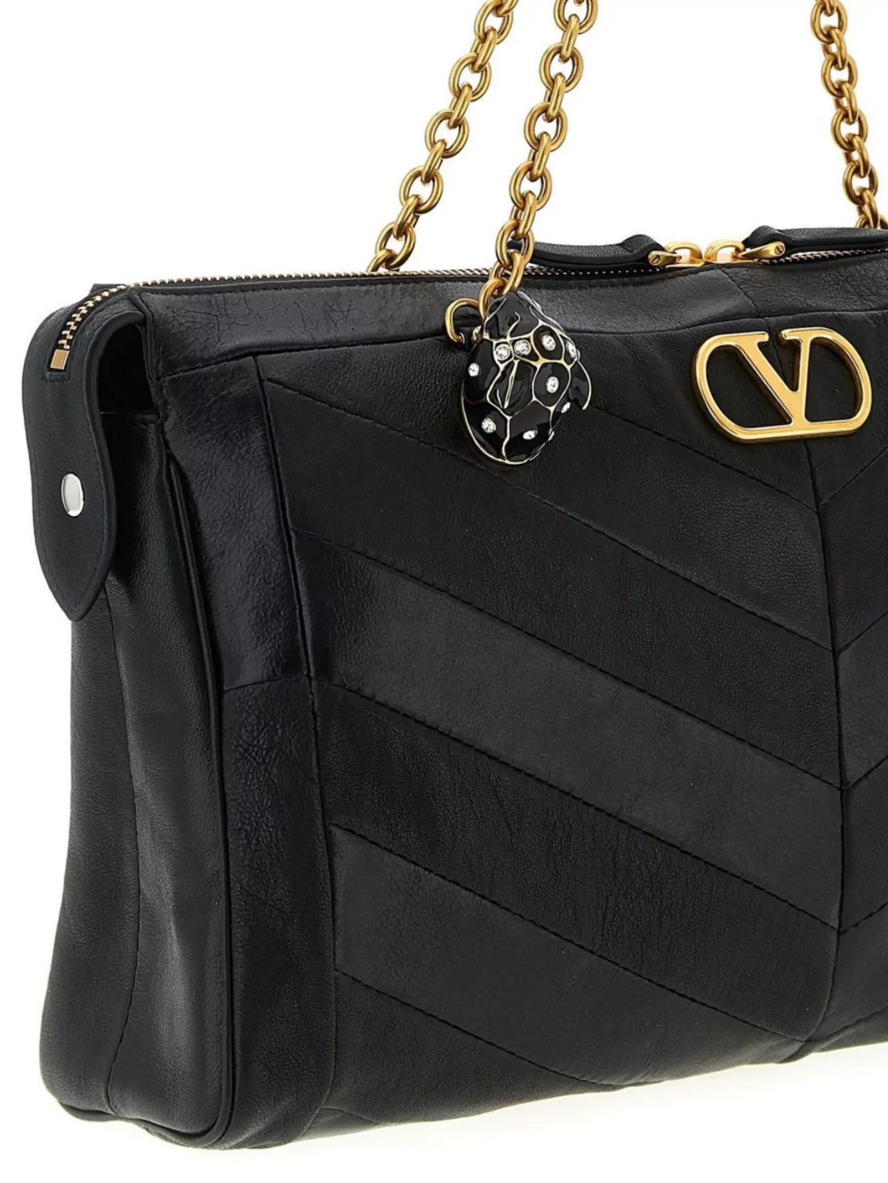 Valentino Garavani Panthea Shoulder Bag Chain Strap