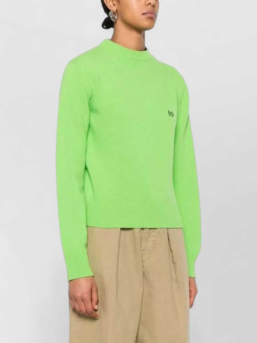 Balenciaga Logo Wool Crew Neck Jumper