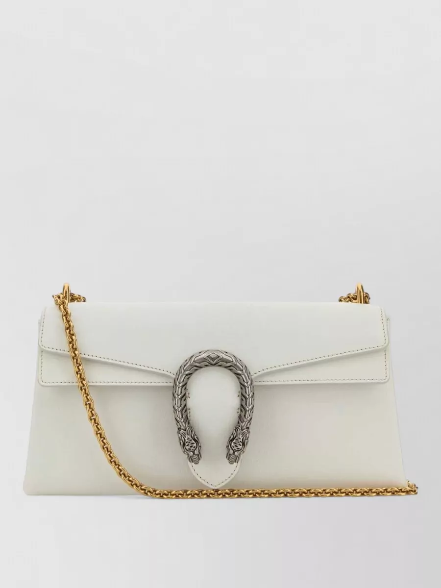 Gucci dionysus leather clutch bag