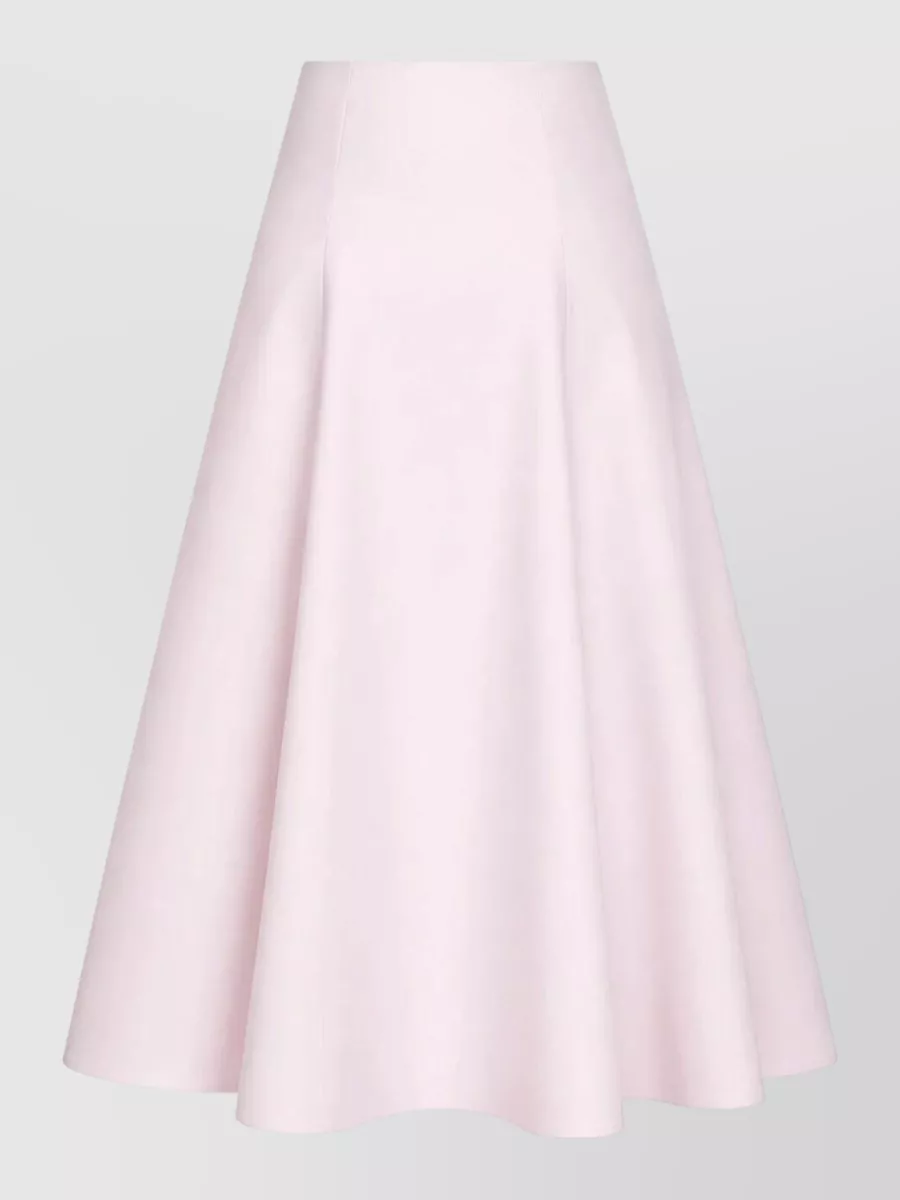 Jacquemus Cotton A-Line Skirt